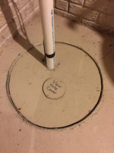 Rhinelander Radon Mitigation - Minocqua Radon Mitigation & Testing 11070 Bellwood Dr Ste 42, Minocqua, WI 54548 sump cover